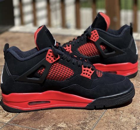 nike jordan e rood|Nike jordan 4 sneakers.